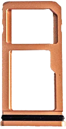 Держатель (лоток) Сим карты Nokia 8 (TA-1012) Copper