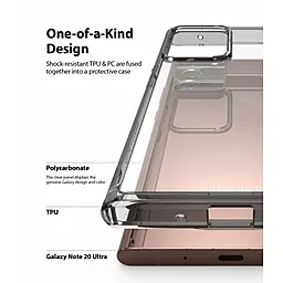Чехол Ringke Fusion X  для Samsung Galaxy Note 20 Ultra  Clear (RCS4881) - миниатюра 3