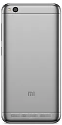 Задняя крышка корпуса Xiaomi Redmi 5A (Global version на 2 SIM) Original  Grey