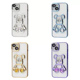 Чехол Shining Bear Case для Apple iPhone 13 Purple - миниатюра 4