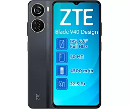Смартфон ZTE Blade V40 Design 4/128Gb Black