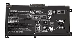 Аккумулятор для ноутбука HP BK03-3S1P / 11.55V 3400mAh / NB461622 PowerPlant  Black