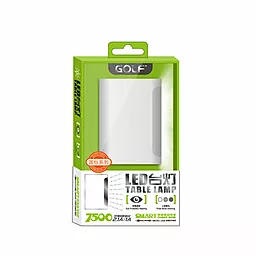 Повербанк GOLF GF-D13GB 7500 mAh White - миниатюра 4