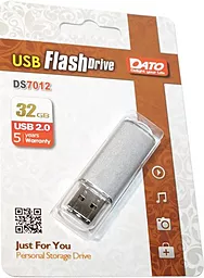 Флешка Dato 32GB DS7012 USB 2.0 (DT_DS7012S/32GB) silver