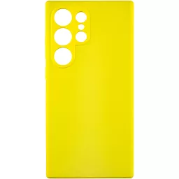 Чехол Lakshmi Silicone Cover Full Camera для Samsung Galaxy S24 Ultra Yellow
