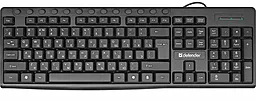 Клавіатура Defender Action HB-719 USB Black (45719) Black