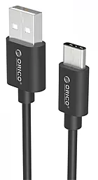 Кабель USB Orico Type-C ECU-05 Type-C to USB Black - миниатюра 2