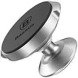 Автодержатель магнитный Baseus Small Ears Series Magnetic Bracket Silver (SUER-B0S) - миниатюра 3