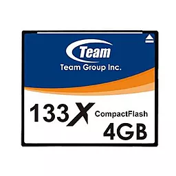 Карта памяти Team Compact Flash 4GB 133x (TCF4G13301)