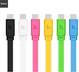 Кабель USB Hoco X5 Bamboo USB Type-C Cable White - миниатюра 2