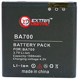 Аккумулятор Sony Ericsson C1505 Xperia E / BA700 / BMS6345 (1500 mAh) ExtraDigital