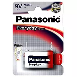 Батарейки Panasonic 6LR61/ 6LF22 (крона) (Everyday Power 6LF22REE/1BR)
