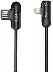 Кабель USB XO NB38 12W 2.4A Lightning Cable Black