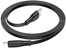 Кабель USB Borofone BX85 Auspicious 2.4A Lightning Cable Black - миниатюра 4