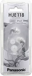 Навушники Panasonic RP-HJE118GU-S Silver - мініатюра 2