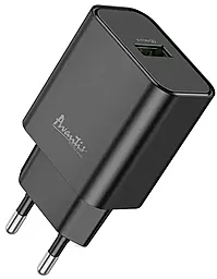 Сетевое зарядное устройство Avantis A435 18w QC3.0 + USB-C cable black - миниатюра 2