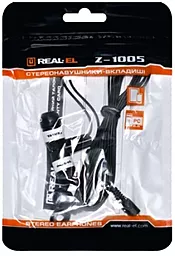 Наушники REAL-EL Z-1005 Black/White - миниатюра 2