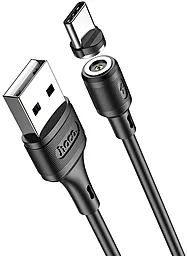 Кабель USB Hoco X52 Sereno USB Type-C 3A Black - миниатюра 2