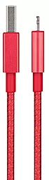 USB Кабель Moshi Integra™ Lightning to USB Cable (1.2 m) Crimson Red (99MO023321) - мініатюра 4