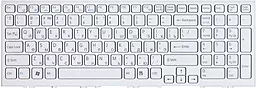 Клавіатура для ноутбуку Sony VPC-EH series 148970811 біла