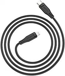 Кабель USB PD AceFast C3-01 30W 3A 1.2M USB Type-C - Lightning Cable Black - миниатюра 2