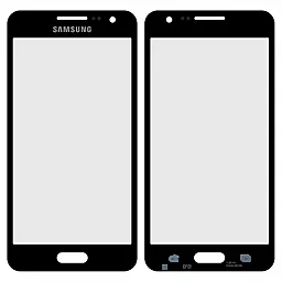 Корпусное стекло дисплея Samsung Galaxy A3 A300 (с OCA пленкой) Black