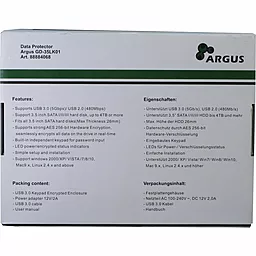 Карман для HDD Argus GD-35LK01 - миниатюра 5