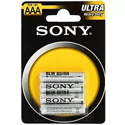 Батарейка Sony AAA (R03) Ultra 1шт - миниатюра 2