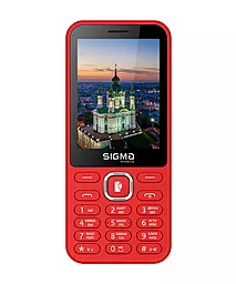 Мобільний телефон Sigma mobile X-style 31 Type-C Power Red (4827798855058)