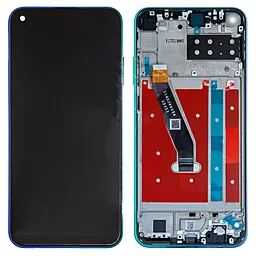 Дисплей Huawei P40 Lite E, Y7p, Honor 9C, Honor Play 3 (ART-L28, ART-L29, ART-L29N, AKA-L29, ASK-AL00x) с тачскрином и рамкой, оригинал, Blue