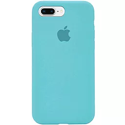 Чехол Silicone Case Full для Apple iPhone 7 Plus, iPhone 8 Plus Marine Green