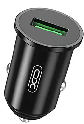 Автомобильное зарядное устройство с быстрой зарядкой XO CC35 18W USB QC3.0 3A Black