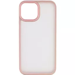 Чехол Epik Metal Buttons для Apple iPhone 14 Pro Розовый