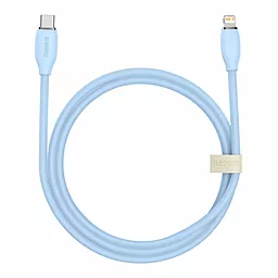 Кабель USB PD Baseus Jelly Liquid Silica Gel 20W USB Type-C - Lightning Cable  Blue (CAGD020103)