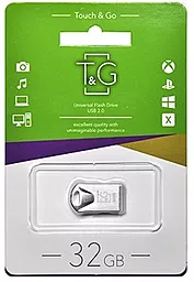 Флешка T&G 32GB 106 Metal Series Silver (TG106-32G)