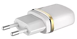 Сетевое зарядное устройство LDNio 1USB 1А Home Charger + Micro USB White (DL-AC50) - миниатюра 2