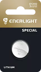 Батарейки Enerlight CR2032 Lithium 1шт 3 V