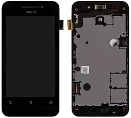 Дисплей Asus ZenFone 4 A400CG, A400CXG (T00I) з тачскріном і рамкою, Black