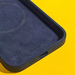Чехол Baseus Liquid Silica Gel with MagSafe для Apple iPhone 14 Plus, iPhone 15 Plus Blue - миниатюра 3