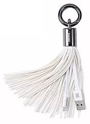 Кабель USB Remax Tassels Ring micro USB Cable White (RC-053m)