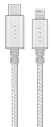 Кабель USB PD Moshi Integra USB Type-C - Lightning Cable Jet Silver (99MO084105)