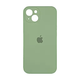 Чехол Silicone Case Full Camera для Apple iPhone 13 fresh green