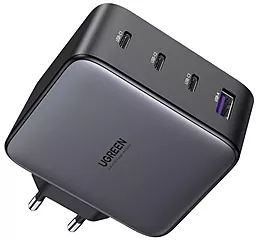 Сетевое зарядное устройство Ugreen CD226 100W GAN 3xUSB-C/USB-A ports fast charger + USB-C/USB-C cable black (90575) - миниатюра 5