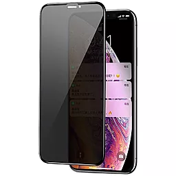 Защитное стекло Epik 5D Privacy (full glue) (тех.пак) Apple iPhone 11, iPhone XR Black