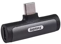 Аудио-переходник Remax SMOTH Series Type-C - AUX 3.5мм Black