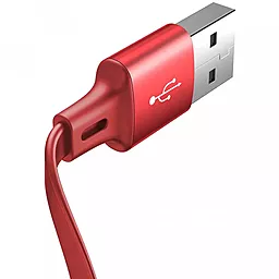 Кабель USB Baseus Little Octopus 15w 3a 3-in-1 USB to Type-C/Lightning/micro USB cable red (CAMLT-AZY09) - миниатюра 4