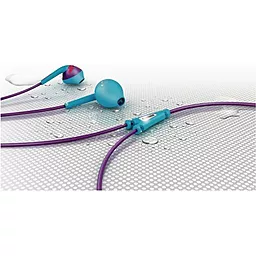 Навушники Philips ActionFit SHQ1200PP/10 Purple - мініатюра 2