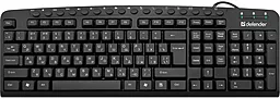Клавиатура Defender Focus HB-470 RU (45470) Black
