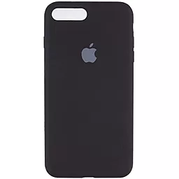 Чехол Silicone Case Full для Apple iPhone 7 Plus, iPhone 8 Plus Black