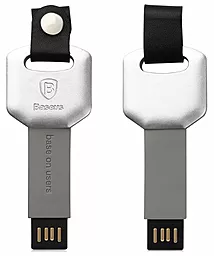 USB Кабель Baseus Toon Cable Lightning Silver - мініатюра 2